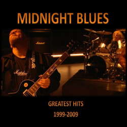 Midnight Blues - Pink Flamingo