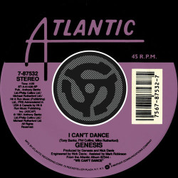 Genesis - I can't dance